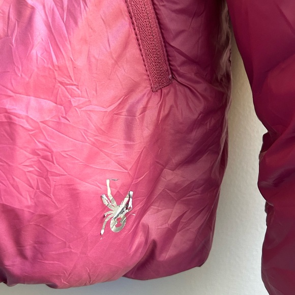 SPYDER womens size small pink hooded puffer jacket - Picture 4 of 6